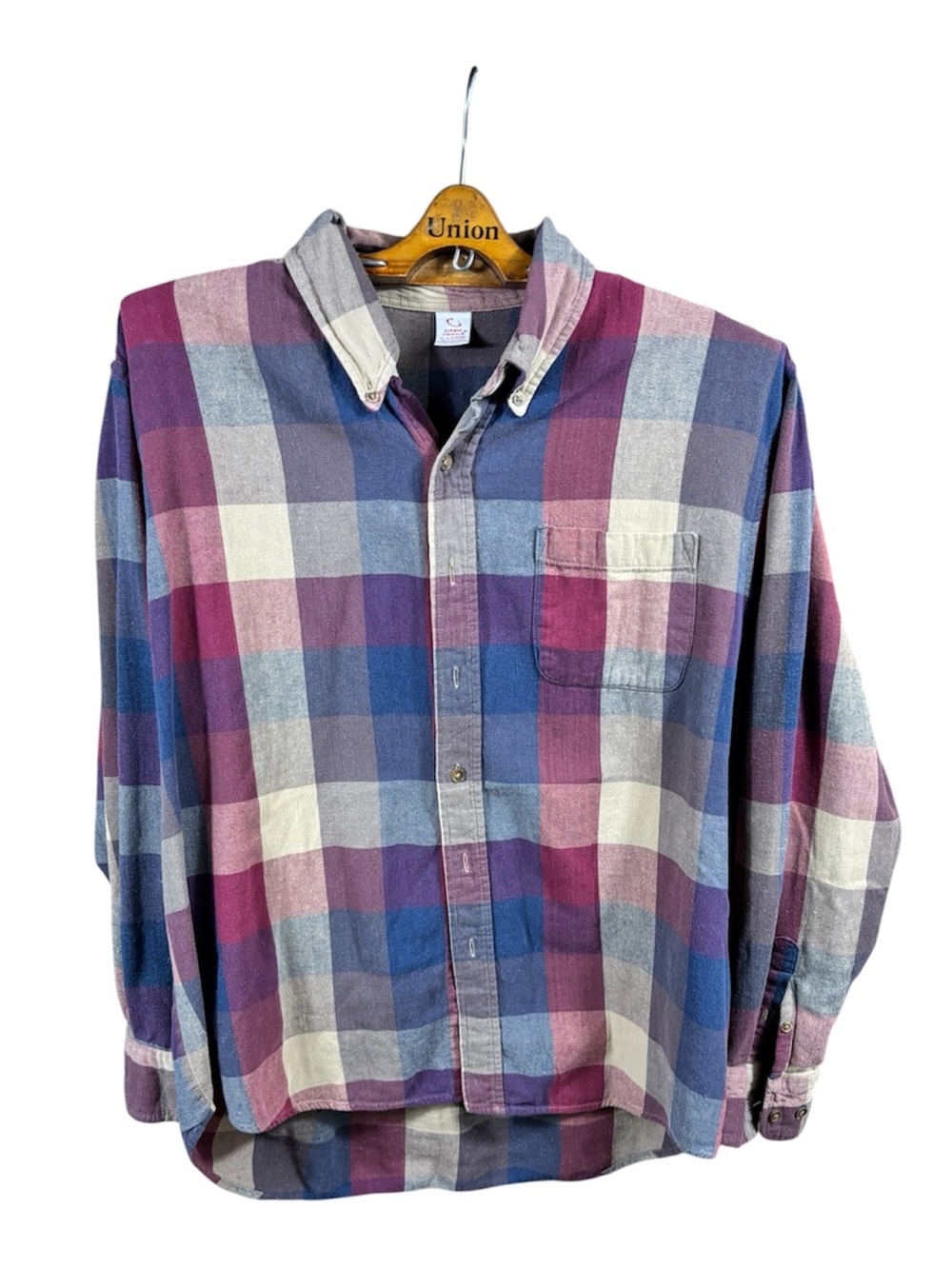 Open Trails Women’s Button Up Flannel Long Sleeve Shirt Size XL
